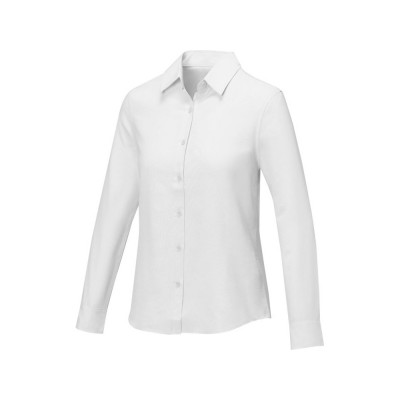 Купить Pollux Женская рубашка с длинным рукавом, белый с нанесением логотипа
