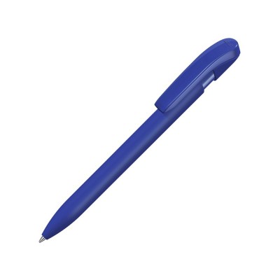 Купить Ручка шариковая пластиковая Sky Gum, синий с нанесением логотипа