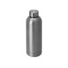 Купить Вакуумная термобутылка Cask Waterline, 500 мл, тубус, серебристый глянцевый с нанесением логотипа
