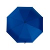 Купить Зонт-автомат Lumet с куполом из переработанного пластика, синий с нанесением логотипа