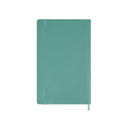 Купить Записная книжка Moleskine Classic Soft (в линейку), Large (13х21см), морская волна с нанесением логотипа