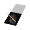 Купить Цветной набор Scratch: блокнот, деревянная ручка с нанесением логотипа