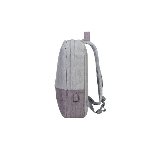 Купить RIVACASE 7562 grey/mocha рюкзак для ноутбука 15.6, серый/кофейный с нанесением логотипа