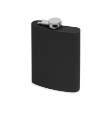 Фляжка 240 мл Remarque soft touch, 304 сталь, черный (P)