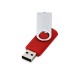 Купить Флеш-карта USB 2.0 16 Gb Квебек, красный с нанесением логотипа