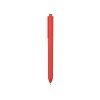 Купить Ручка шариковая Pigra модель P03 PRM софт-тач, красный/белый с нанесением логотипа