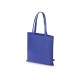 Купить Сумка-шоппер Reviver из нетканого переработанного материала RPET, синий с нанесением логотипа