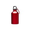 Купить Алюминиевая бутылка с карабином YACA, красный с нанесением логотипа