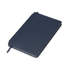Блокнот Notepeno 130x205 мм с тонированными линованными страницами, темно-синий
