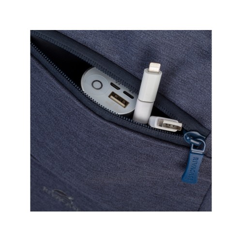 Купить RIVACASE 7760 blue ECO рюкзак для ноутбука 15.6 с нанесением логотипа