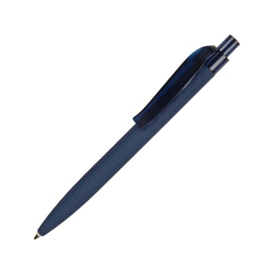 Купить Ручка шариковая QS 01 PRT софт-тач, синий с нанесением