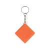 Купить Брелок-рулетка, 1 м., оранжевый с нанесением логотипа