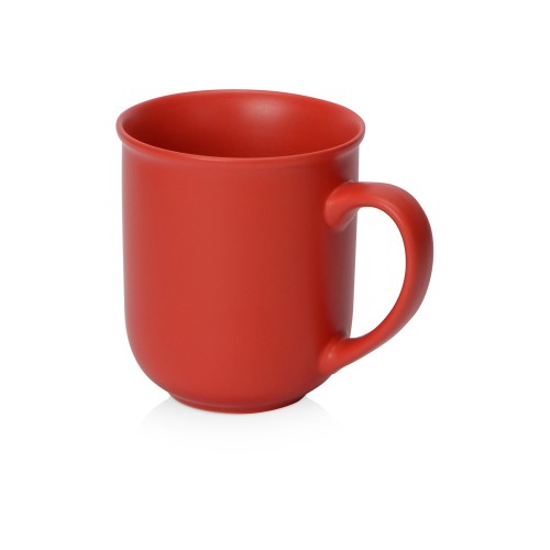 Купить Матовая кружка Susan 380мл в цвете с двух сторон, красный с нанесением логотипа