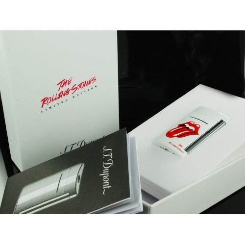 Купить Зажигалка Minijet. S.T.Dupont, белый/красный с нанесением логотипа