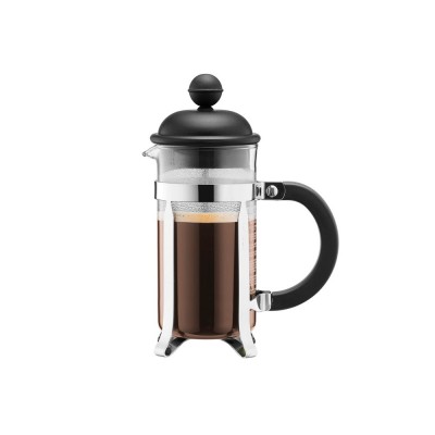 Купить CAFFETTIERA 1L. Coffee maker 1L, черный с нанесением логотипа