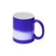 Купить Кружка-хамелеон Magic матовая, синий/белый с нанесением логотипа