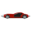 Купить Ручка шариковая Сан-Марино в форме автомобиля с открывающимися дверями и инерционным механизмом движения, красная с нанесением логотипа