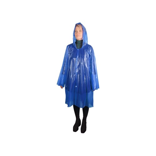 Купить Дождевик Rainfall, классический синий с нанесением логотипа