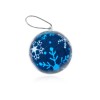 Купить Носки в шаре Снежинка мужские, синий с нанесением логотипа