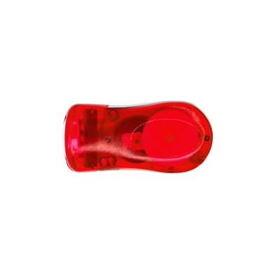 Купить Фонарик BRILL с 3 светодиодами и динамо-зарядкой, красный с нанесением логотипа