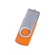 Купить Флеш-карта USB 2.0 16 Gb Flash C1, оранжевый с нанесением логотипа