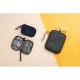 Купить Органайзер для проводов и электроники Keep Organized M, темно-серый с нанесением логотипа