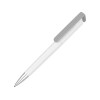 Купить Ручка-подставка Кипер, белый/серый с нанесением логотипа