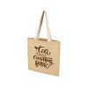 Купить Эко-сумка Juta 7 л из джута плотностью 300 г/м2, белый с нанесением логотипа