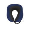 Купить Подушка Dream с эффектом памяти, с кармашком, синий с нанесением логотипа