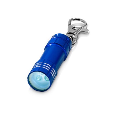 Купить Брелок-фонарик Astro, синий с нанесением