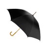 Купить Зонт-трость Радуга, черный с нанесением логотипа
