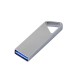 Купить USB 3.0-флешка на 64 Гб с мини чипом, компактный дизайн, отверстие треугольной формы для цепочки с нанесением логотипа