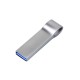 Купить USB 2.0-флешка на 4 Гб с мини чипом, компактный дизайн, боковое отверстие для цепочки с нанесением логотипа