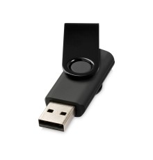 Флеш-карта Rotate Metallic USB 2.0 на 4 Gb, черный