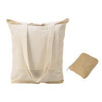 Складная сумка Jute из джута и хлопка, натуральный