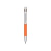 Купить Ручка металлическая шариковая Large, оранжевый/серебристый с нанесением логотипа