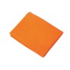 Купить Плед для путешествий Flight в чехле с ручкой и карманом, оранжевый с нанесением логотипа