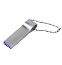 USB 2.0-флешка на 128 Гб с мини чипом, компактный дизайн, боковое отверстие для цепочки