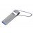 USB 2.0-флешка на 128 Гб с мини чипом, компактный дизайн, боковое отверстие для цепочки
