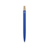 Купить Nooshin шариковая ручка из переработанного алюминия, синие чернила - Синий с нанесением логотипа