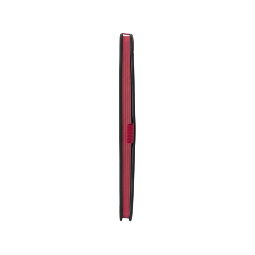 Купить Блокнот Color edge A5, черный/красный (Р) с нанесением логотипа