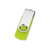 Купить Подарочный набор Q-edge с флешкой, ручкой-подставкой и блокнотом А5, зеленый с нанесением логотипа