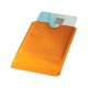 Купить Бумажник для карт с RFID-чипом для смартфона, оранжевый с нанесением логотипа