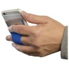 Купить Картхолдер для телефона с отверстием для пальца, ярко-синий с нанесением логотипа