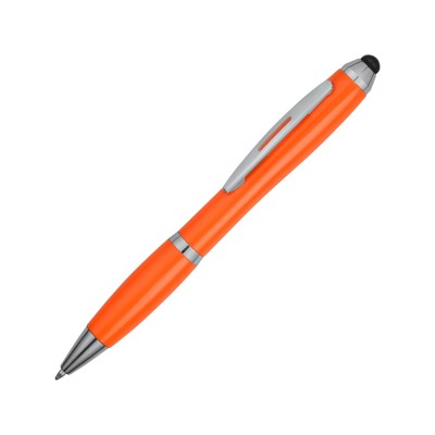 Купить Ручка-стилус шариковая Nash, оранжевый с нанесением