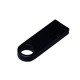 Купить USB 3.0-флешка на 32 Гб с мини чипом и круглым отверстием, черный с нанесением логотипа