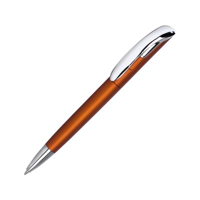 Купить Ручка шариковая Нормандия оранжевый металлик с нанесением