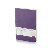 Ежедневник А5 недатированный Megapolis Velvet Flex, фиолетовый
