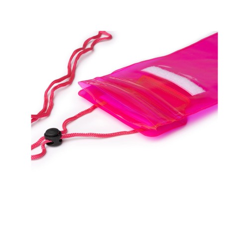 Купить Водонепроницаемый чехол LANKA из ПВХ, фуксия с нанесением логотипа