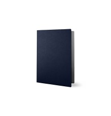 Папка классическая из экокожи Favor, темно-синий